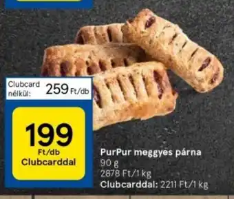 Tesco Purpur meggyes párna 90 g ajánlat