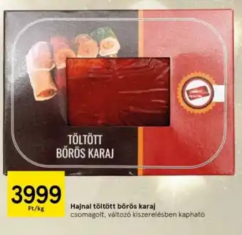 Tesco Hajnal töltött börös karaj 1 kg ajánlat