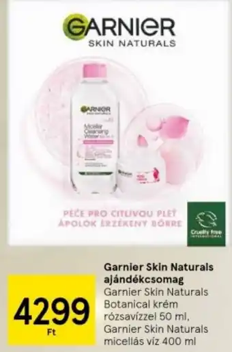 Tesco Garnier Skin Naturals ajándékcsomag 400ml ajánlat