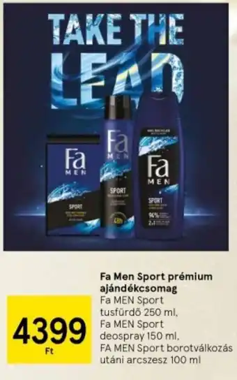 Tesco Fa Men Sport prémium ajándékcsomag 250ml ajánlat