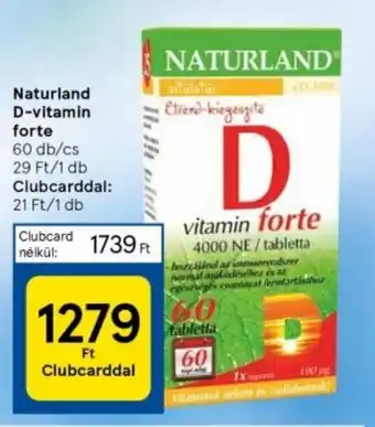 Naturland D vitamin forte