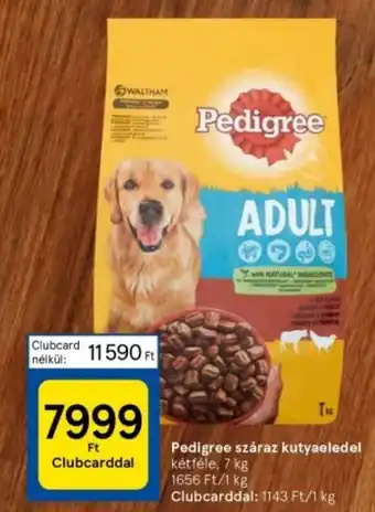 Pedigree száraz kutyaeledel 7kg