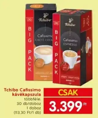 Spar Tchibo Cafissimo kávékapszula 30db ajánlat
