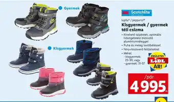 Kisgyermek gyermek téli csizma