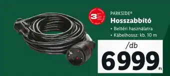 Lidl PARKSIDE Hosszabbító ajánlat