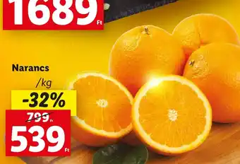 Lidl Narancs 1 kg ajánlat