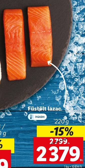 Lidl Füstölt lazac 220 g ajánlat