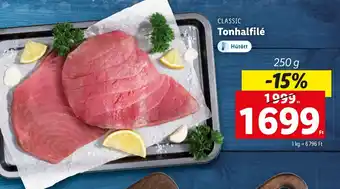 Lidl CLASSIC Tonhalfilé 250 g ajánlat