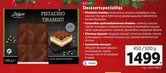 Lidl DELUXE Desszertspecialitás 450 / 500 g ajánlat