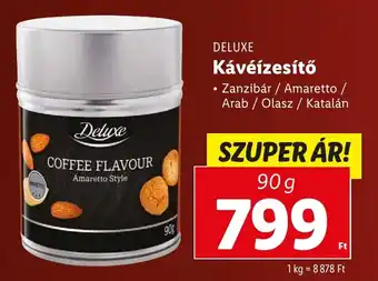 Lidl DELUXE Kávéízesítő 90 g ajánlat