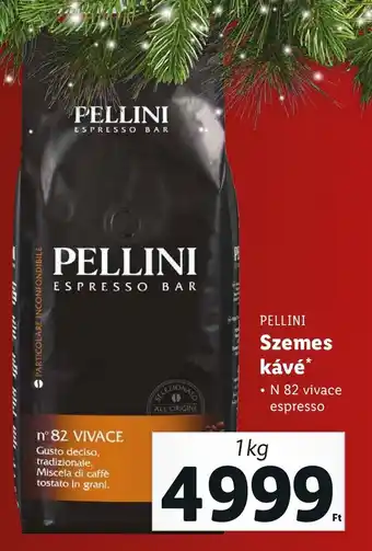 Lidl PELLINI Szemes kávé 1 kg ajánlat