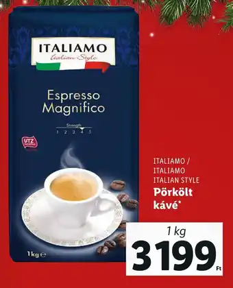 ITALIAMO / ITALIAMO ITALIAN STYLE Pörkölt kávé 1 kg
