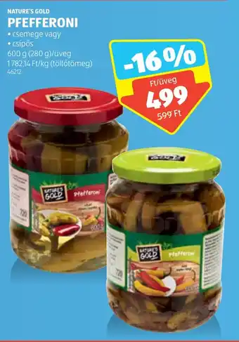 NATURE'S GOLD PFEFFERONI 600 g