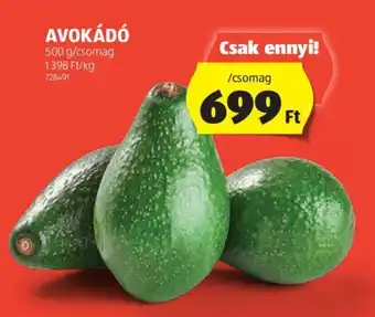 AVOKÁDÓ 500 g