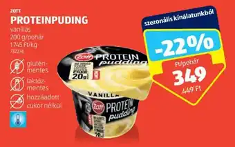 ALDI ZOTT PROTEINPUDING 200 g ajánlat