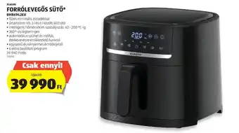 XIAOMI FORRÓLEVEGŐS SÜTŐ