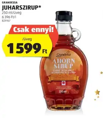GRANDESSA JUHARSZIRUP 250 ml