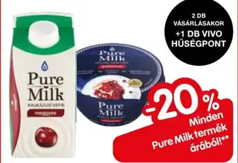 Spar Minden Pure Milk termék árából! ajánlat