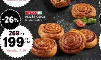 SPAR PIZZÁS CSIGA 1 db