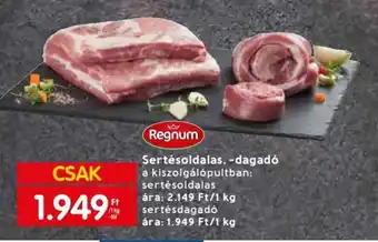 Spar Regnum Sertésoldalas, -dagadó 1 kg ajánlat