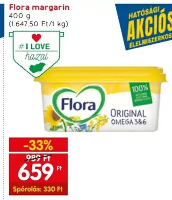 Flora margarin 400 g