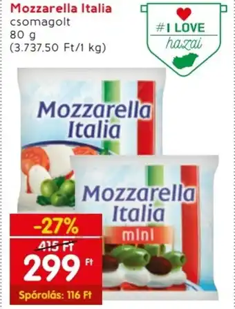 Spar Mozzarella Italia 80 g ajánlat