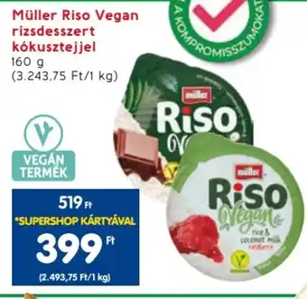 Müller Riso Vegan rizsdesszert kókusztejjel 160 g