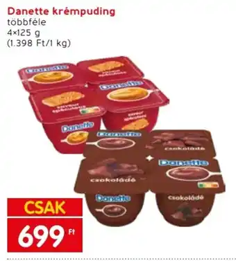 Spar Danette krémpuding 4 x 125 g ajánlat