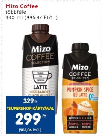 Spar Mizo Coffee 330 ml ajánlat