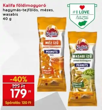 Spar Kalifa földimogyoró 40 g ajánlat