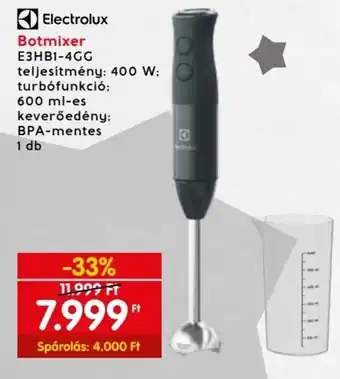 Electrolux Botmixer 1 db