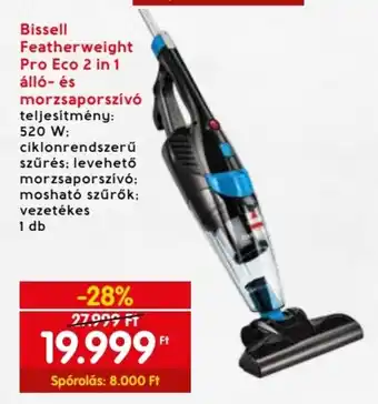 Bissell Featherweight Pro Eco 2 in 1 álló- és morzsaporszívó 1 db