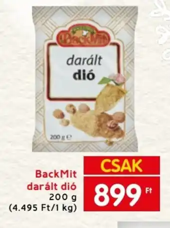 Back Mit darált dió 200 g