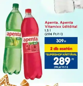 Spar Apenta, Apenta Vitamixx üdítőital 1,5 l ajánlat