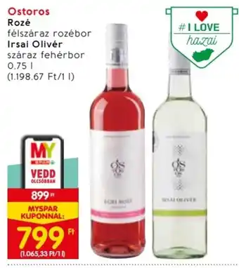 Ostoros 0,75 l