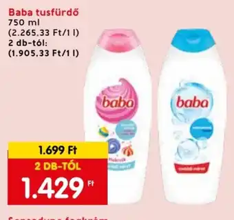 Spar Baba tusfürdő 750 ml ajánlat