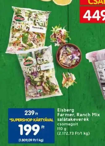 Spar Eisberg Farmer, Ranch Mix salátakeverék 110 g ajánlat