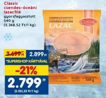 Spar Classic csendes-óceáni lazacfilé 540 g ajánlat