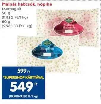 Málnás habcsók, hópihe 50 / 60 g