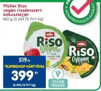 Spar Müller Riso vegán rizsdesszert kókusztejjel 160 g ajánlat
