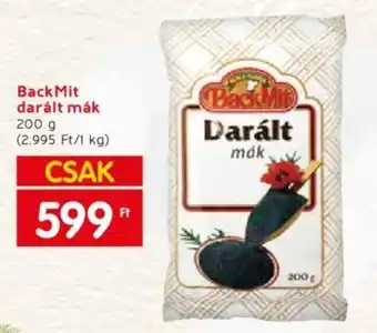 Spar BackMit darált mák 200 g ajánlat