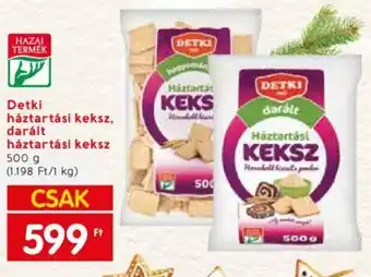 Spar Detki háztartási keksz, darált háztartási keksz 500 g ajánlat