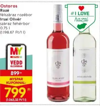 Ostoros 0,75 l