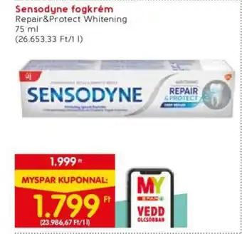 Spar Sensodyne fogkrém 75ml ajánlat