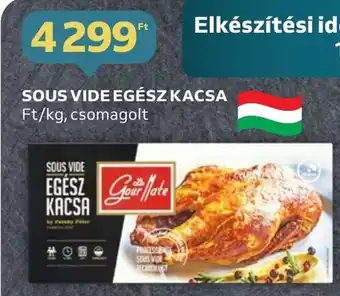 SOUS VIDE EGÉSZ KACSA 1kg