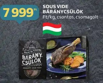 SOUS VIDE BÁRÁNYCSÜLÖK 1kg
