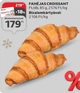 Auchan FAHÉJAS CROISSANT 85g ajánlat
