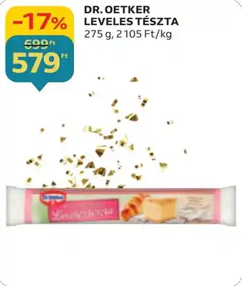 Auchan DR OETKER LEVELES TÉSZTA 275g ajánlat