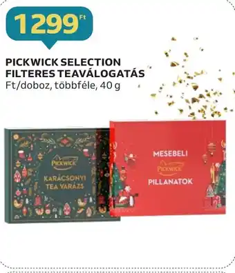 Auchan PICKWICK SELECTION FILTERES TEAVÁLOGATÁS 40g ajánlat