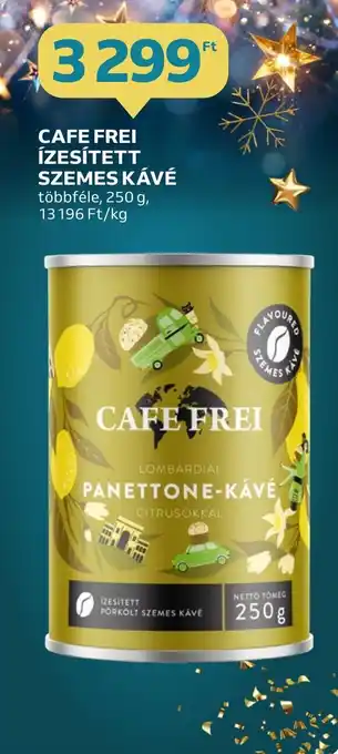 Auchan CAFE FREI ÍZESÍTETT SZEMES KÁVÉ 250g ajánlat
